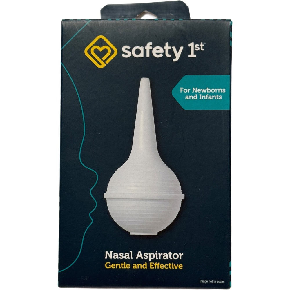 Safety 1st Nasal Aspirator Gentle and Effective For Newborns and Infants